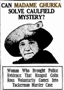 Madame Ghurka - Criminologist